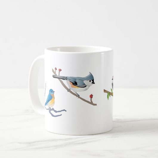 4 Zongvogels Mok (Voorkant links)