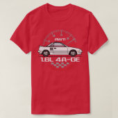 4AGEWhite T-shirt (Design voorkant)