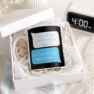4am Grappige Tekstberichten van Nieuwe Ouders  Koffiemok