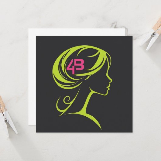 4B-beweging Kaart (Voorkant / Achterkant in situ)