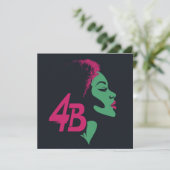 4B-beweging Kaart (Staand voorkant)