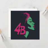 4B-beweging Kaart (Voorkant / Achterkant in situ)