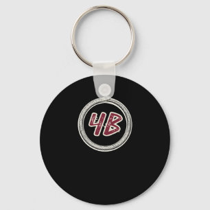 4b Beweging Ouroboros Slang #4b Sticker Sleutelhanger