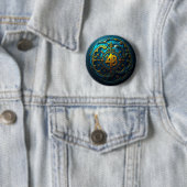 4B Bewegingsschild Pinback Button (In situ)