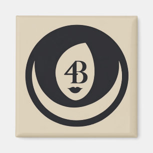 4B Movement logo Magneet