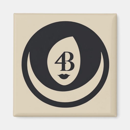4B Movement logo Magneet (Voorkant)