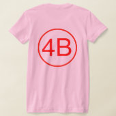 4B T-shirt (Laag Achter)