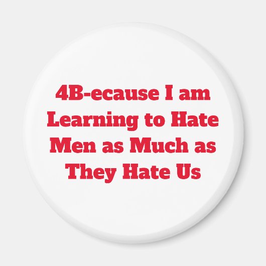 4B-want MAGNEET (Voorkant)