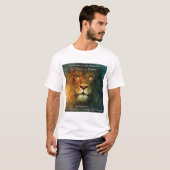 4biddenknowledge Courage en Heart T-Shirt (Voorkant volledig)