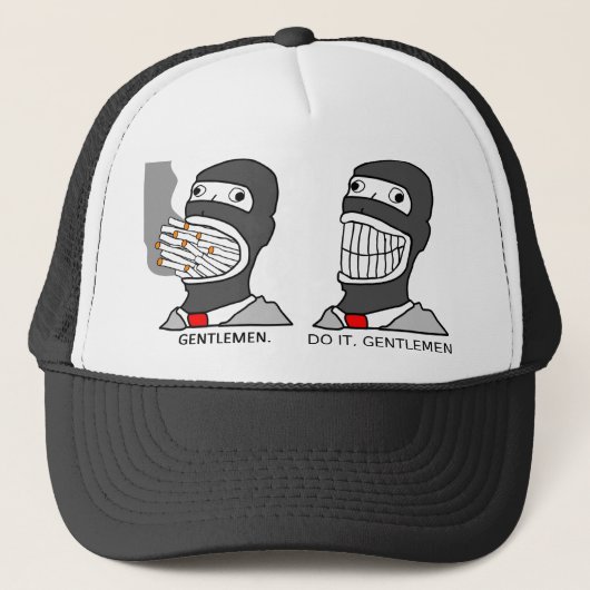 4chan Gentlemen Trucker Pet (Voorkant)