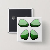 4chan Logo Badge Vierkante Button 5,1 Cm (Voorkant /achterkant)