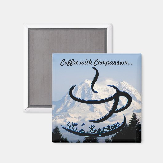 4C's Magneet (Voorkant / Achterkant)