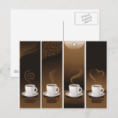 4CupsCoffee Briefkaart (Voorkant / Achterkant)