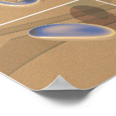 4D-torusvliegende doorsnede Poster (Hoek)