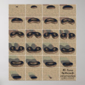 4D-torusvliegende doorsnede Poster (Voorkant)