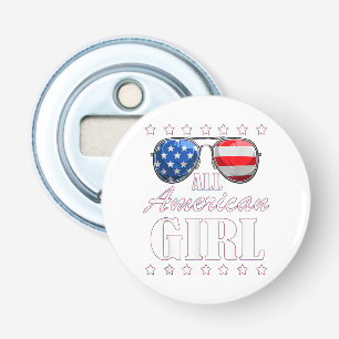 4de juli Amerikaanse Onafhankelijkheidsdag Patriot Button Flesopener