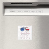 4de juli Amerikaanse Onafhankelijkheidsdag Patriot Magneet (Insitu (Vaatwasser))