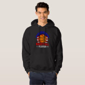 4de juli Basketball Greatest Player Sport Ameri Hoodie (Voorkant volledig)