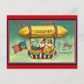 4de juli - De dag waarop we vieren Briefkaart (Voorkant)