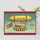 4de juli - De dag waarop we vieren Kaart (Staand voorkant)