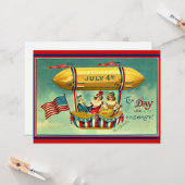 4de juli - De dag waarop we vieren Kaart (Voorkant / Achterkant in situ)