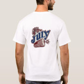 4de juli Firecracker - Kangaroo T-shirt (Achterkant)