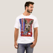 4de juli Firecracker - Kangaroo T-shirt (Voorkant volledig)
