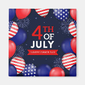 4de juli Magnet (Voorkant)
