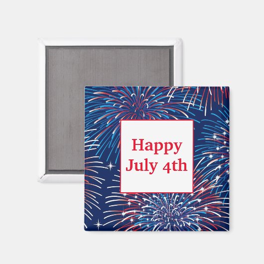 4de juli Magnet (Voorkant / Achterkant)
