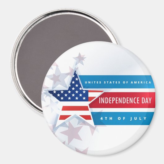 4de juli Magnet (Voorkant / Achterkant)