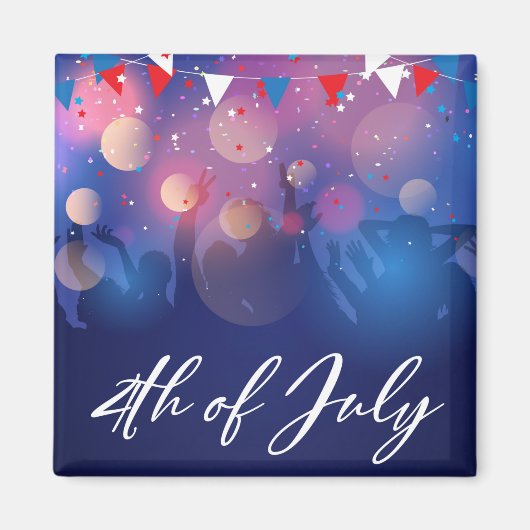 4de juli Magnet (Voorkant)