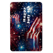 4de juli Magnet Magneet (Verticaal)