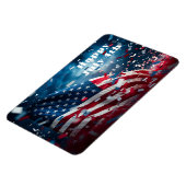 4de juli Magnet Magneet (Linkerzijde)