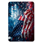 4de juli Magnet Magneet (Verticaal)