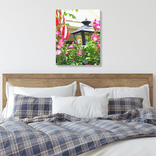 4de juli - Martha's wijngaard Canvas Afdruk (Insitu (Slaapkamer))