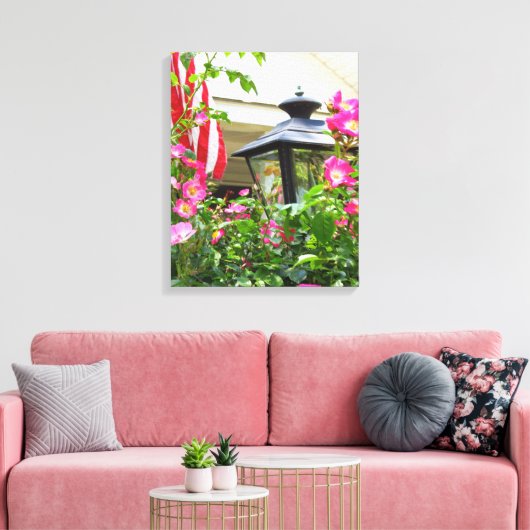 4de juli - Martha's wijngaard Canvas Afdruk (Insitu (Woonkamer))