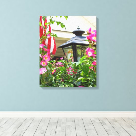 4de juli - Martha's wijngaard Canvas Afdruk (Insitu (Houten vloer))