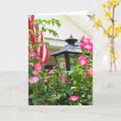 4de juli - Martha's wijnstokkaart Kaart (Gele Bloem)