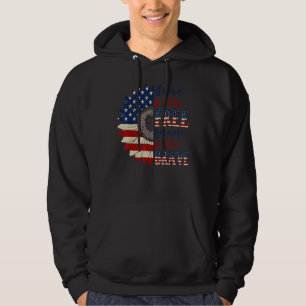 4de juli Red Blue Color Independence Day Gra Hoodie