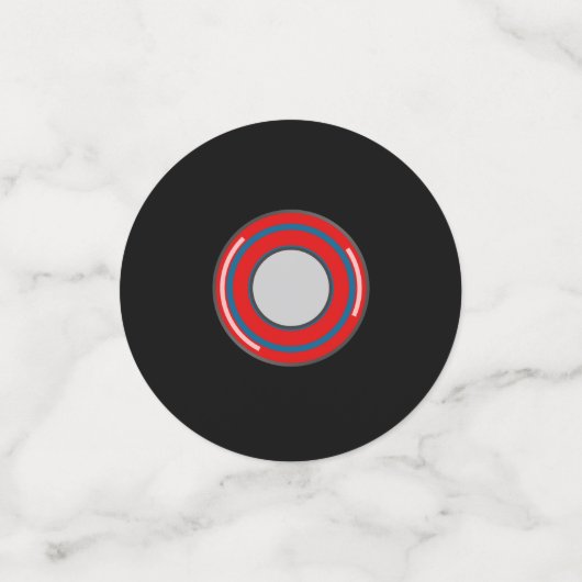 4de juli Sock Hop Party Confetti (Kleine voorkant)