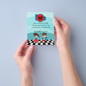 4de juli Sock Hop Party Flyer (Hand)