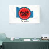 4de juli Sock Hop Party Spandoek (Beurs)