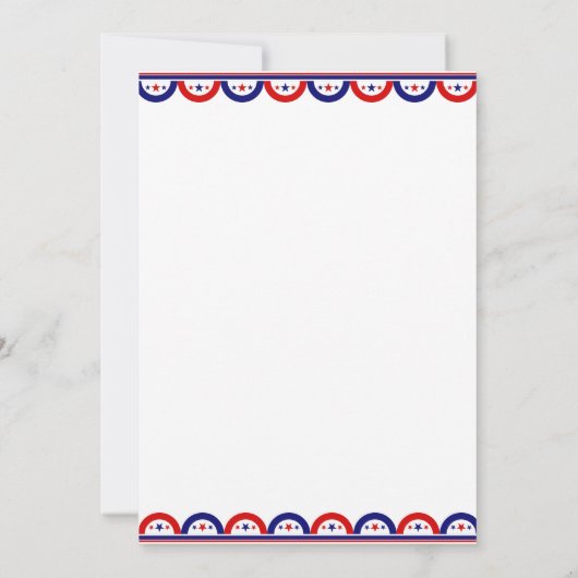 4de juli Uitnodiging tot feestvieren (Achterkant)