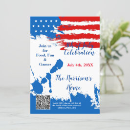 4de juli Uitnodiging tot feestvieren