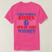 4de juli - wensen t-shirt (Design voorkant)