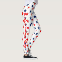 4de LEGGINGS van JULY Stars Parade Jogging Spin Pa