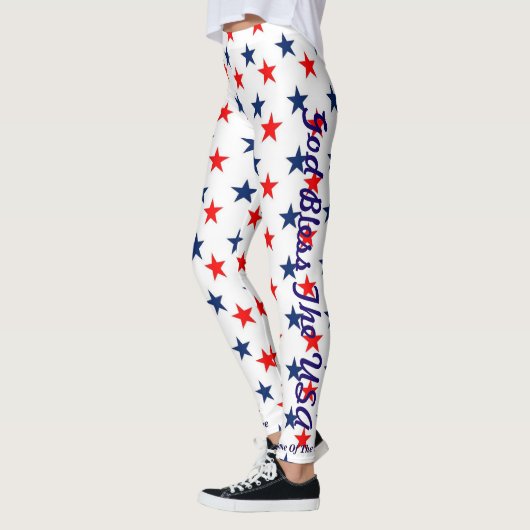 4de LEGGINGS van JULY Stars Parade Jogging Spin Pa (Links)