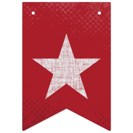 4de van de Bunting Banner van de Partij van de Jul (Tweede vlag)