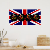 4de Win dit jaar naar de Manx Missile Poster (Keuken)