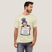 4e amendement T-Shirt (Voorkant volledig)